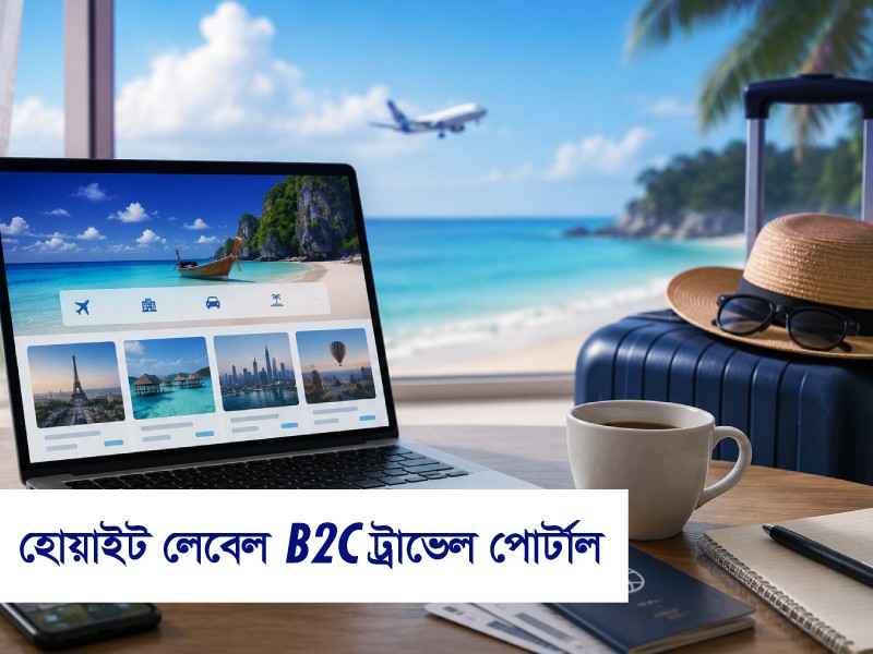 হোয়াইট লেবেল B2C ট্রাভেল ওয়েবসাইট বাংলাদেশের জন্য: ২০২৬-এ কোড ছাড়াই OTA লঞ্চ করুন